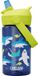 CamelBak Thrive Gourde à paille rabattable pour enfants - 400 ml - Bleu (Sharks and Rays)