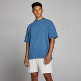 MyProtein MP Heren Washed Oversized Katoenen T-Shirt - Track Blauw - M