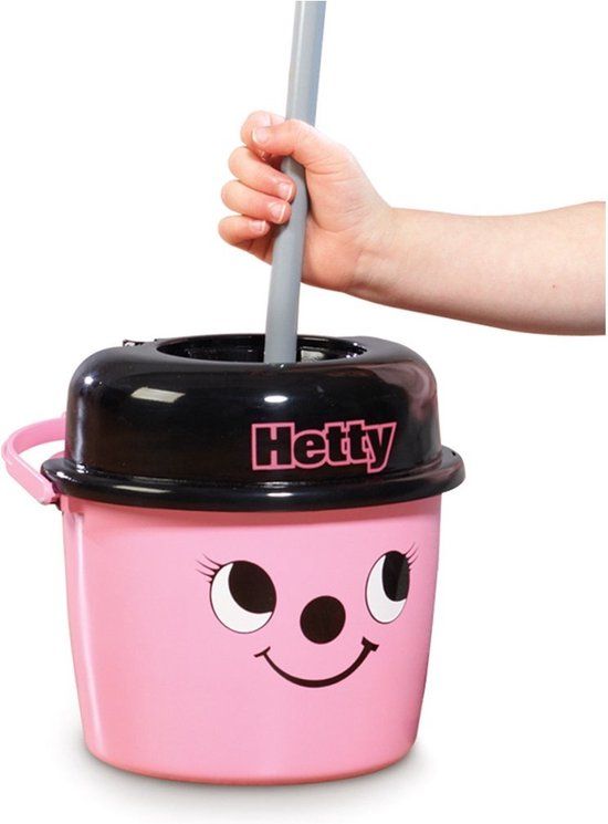 Casdon Little Helper Little Hetty Mop en Emmer - Roze