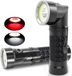 Unyqoos Lampe de poche LED puissante avec plusieurs modes d'éclairage et boîtier étanche
