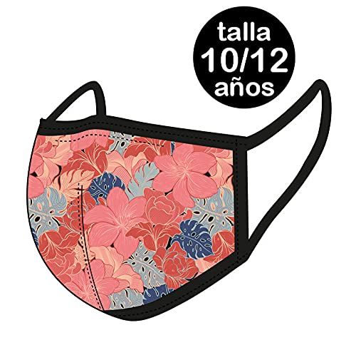 Kindermasker - Neopreen & TNT - Maat 10/12 jaar - Wasbaar & Herbruikbaar
