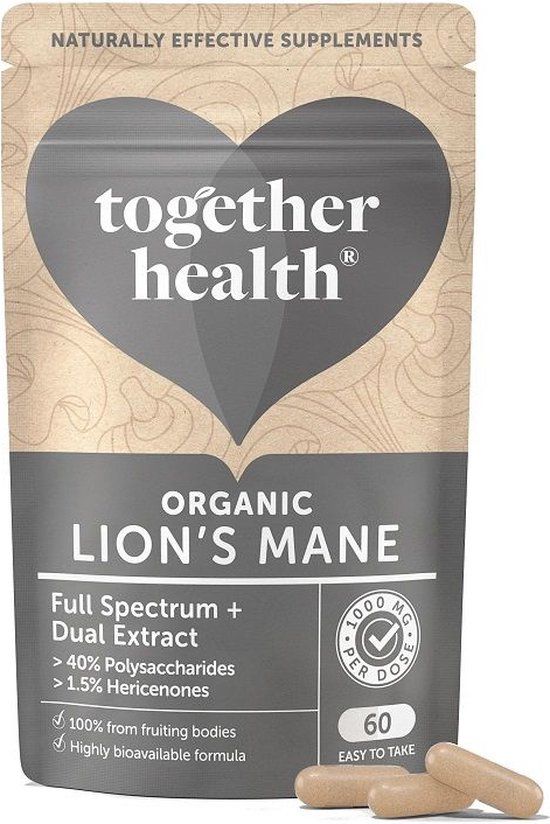Together Health Together Organic Lion's Mane 60 capsules