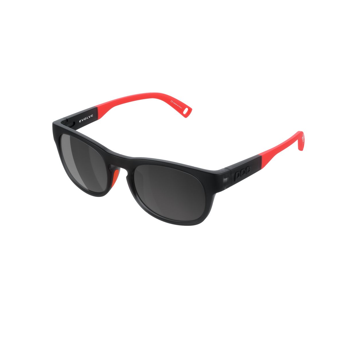 POC Evolve Zonnebril - Wayfarer - Zwart - Unisex - Kind