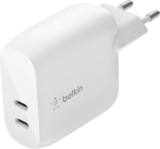 Belkin BOOST CHARGE 40W USB-C PD Wall Charger - White