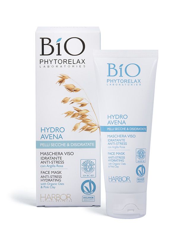 Phytorelax Laboratories Phytorelax Bio Hydro Avena - Anti-stress Hydrating Face Mask 75ml