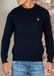 Lyle & Scott Pull en coton et mérinos à col rond