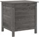 vidaXL Tuinbox 50x49x56,5 cm massief vurenhout antracietkleurig