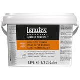 Liquitex 5344 Professional Hoogglanslak voor acrylverf, zeer elastische, universeel toepasbare eindlak in archiefkwaliteit - 1,89 literflessen, transparant