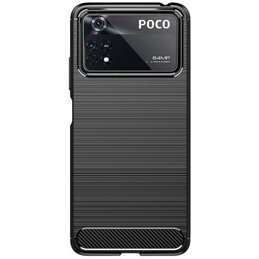 Just in Case Rugged TPU Back Cover Zwart Poco X4 Pro
