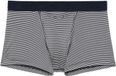 HOM Boxershorts ' HO1 Simon ' bleu marine / noir / blanc