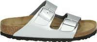 Birkenstock Arizona slippers zilver - Maat 41