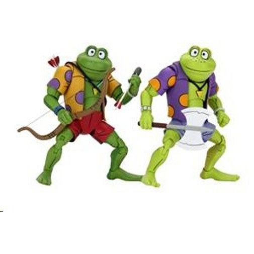 Neca TMNT: Genghis and Rasputin Frog 7 inch Action Figure 2-Pack
