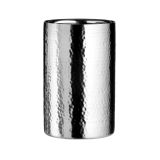 Premier Brands of America Premier Housewares Wijnkoeler/champagnekoeler van roestvrij staal, met hamerslag look, zilver, 12 x 12 x 20