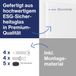Magnetoplan Design Glassboard - Deep Black - 100 x 600 mm