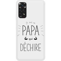 Rubberen siliconen hoesje compatibel met Redmi Note 11 4G Papa qui da chire