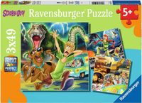 Ravensburger Scooby Doo Legpuzzel - 3x49 Stukjes