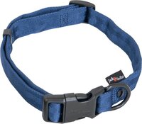 Jack And Vanilla Comfort Tube Nylon Hondenhalsband - Blauw - XL