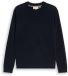 Tom Tailor Pull en maille avec soie Taille XXL bleu ciel