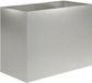 vidaXL Plantenbak zilver 80 x 40 x 60 cm roestvrij staal