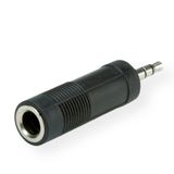 ROLINE Stereo Adapter 3.5 mm male - 6.35 mm female