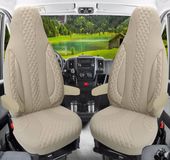 Bremer Sitzbezüge Premium Camper stoelhoezen voor Chausson WPL405 in Beige