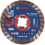 Bosch Professional Bosch EXPERT Multimaterial X-Lock Diamantdoorslijpschijf 115x22,23mm - 2608901596