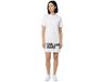 Karl Lagerfeld Jeans B1w13054 Korte Mouwen Jurk Wit M Vrouw