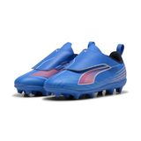 Puma Ultra 6 Play V FG/AG Voetbalschoenen Junior Blauw/Oranje Maat 33