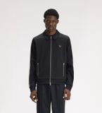Fred Perry J3308 Tipped Tape Trainingsjacke schwarz (M)