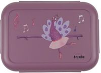 Trixie Lunchbox met clips - Ballerina Mrs. Peacock - Paars