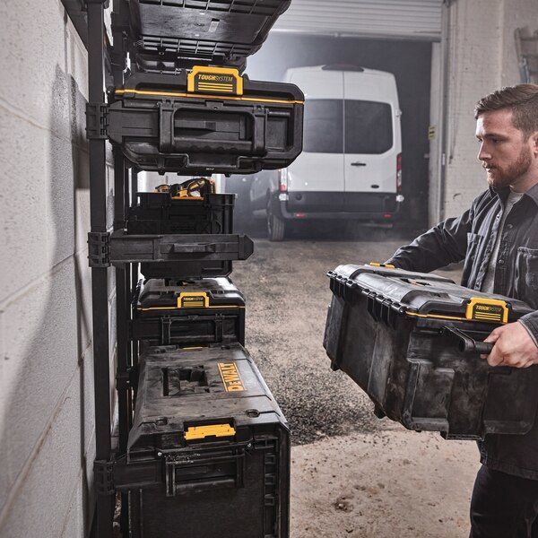 DeWALT ToughSystem 2.0 Koffer DS300 BOX DWST83294-1 | Gereedschapskist | Zwart/Geel