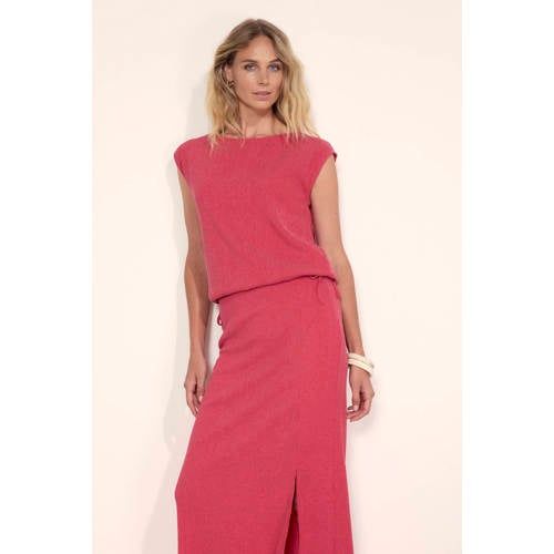 Tramontana Pink Pencil Skirt