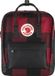 Fjällräven Kånken Re-Wool Sac à dos 16 litres - Red Black