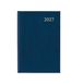 Aurora Universe Florence weekagenda met uurindeling 2027 blauw (1 week per 2 pagina's) 6-talig