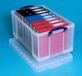 Really Useful Boxes Really Useful Box Opbergbox - 64 Liter - Transparant