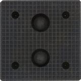 KS Tools Gummiauflage 20 für Hebebühnen, 150 x 150 x 50 mm - 160.0514