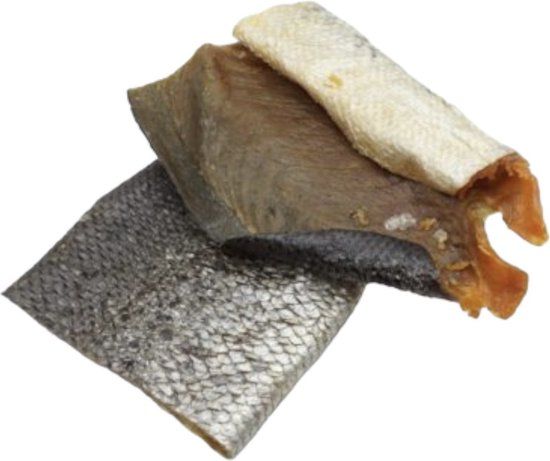 Merkloos / Sans marque Trimmi Zalmhuid met Vlees - Hondensnacks - 100% Zalm - 3 stuks