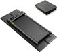 UREVO Opvouwbare loopbandmat, hometrainermatten voor thuis gym training, waterdichte antislip trainingsapparatuur mat, vloerbeschermer voor indoor cycli, roeimachine, elliptisch