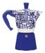 Bialetti Dolce&Gabbana Moka Express 6 kopjes Blauw, Wit