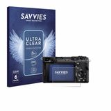 Savvies Screenprotector voor Sony Alpha 6700 - Folie Beschermfolie transparant 6 Stuks