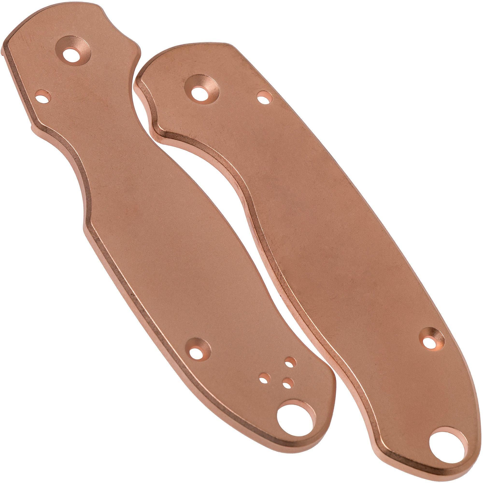 Flytanium Spyderco Para 3 Scales, Copper