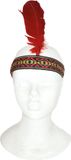 Funny Fashion Espa Nv Indianen verkleed veren hoofdband - voor volwassenen - Met klitteband - carnaval - indiaan