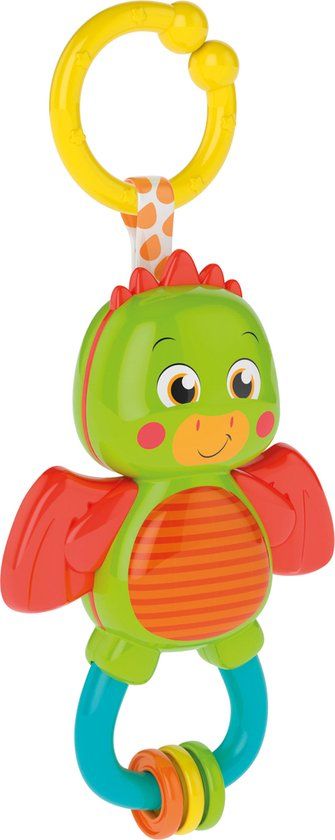 Clementoni Rammelaar Draak - Groen/Oranje - 3+ maanden