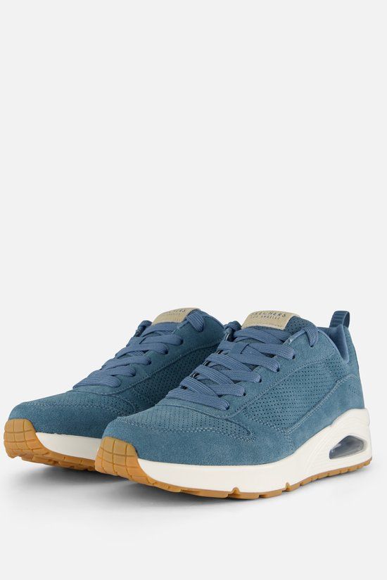 Skechers UNO Heren Sneakers Blauw