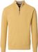 CASAMODA Halfzip Trui Structure Melange Geel - Maat XXL - Heren - Quarter zip