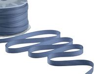 Furlanis - Dubbel satijnen lint, Italiaanse stof - Avio, 10 mm x 25 m