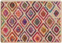 vidaXL Tapis lavable 160x230 cm multicolore