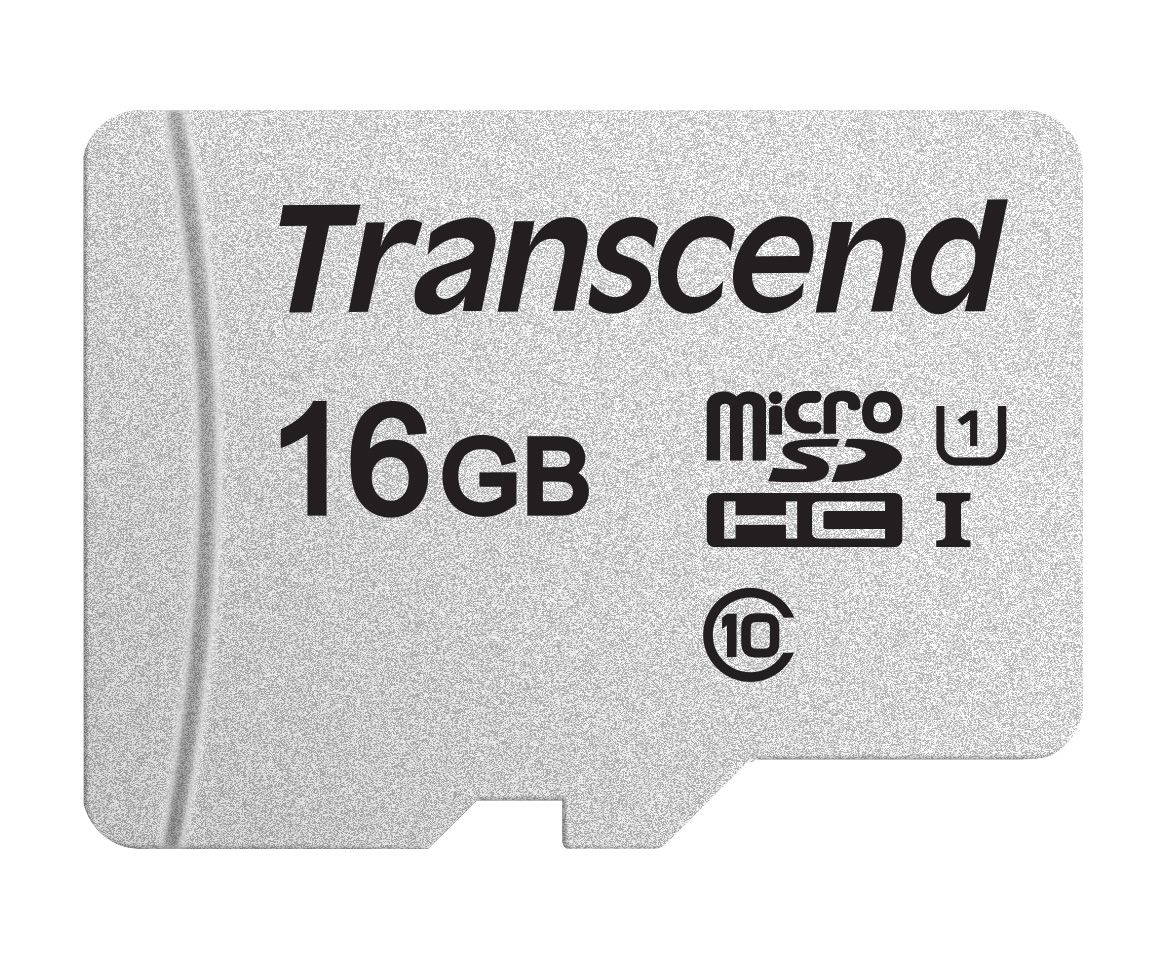 Transcend 16GB MicroSDHC geheugenkaart - Class 10 - 95 MB/s leessnelheid