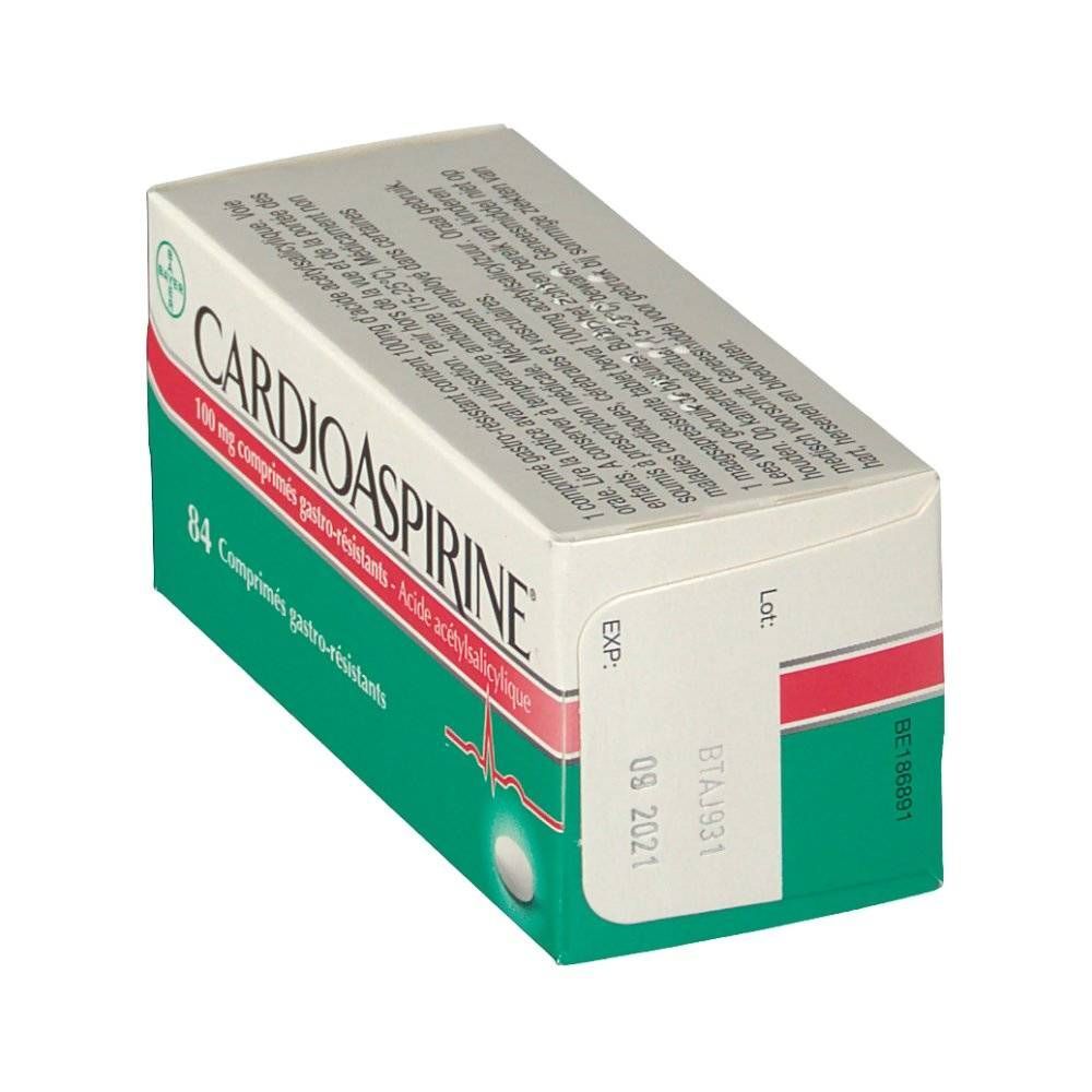 Bayer CardioAspirine 100mg 84 tabletten