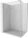 Mexen Kioto paroi de douche Walk-in 140 x 30 cm, transparent, nickel brossé